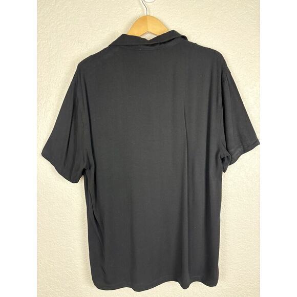 Forever 21 Men Space Jam Looney Tunes Button Up Shirt Size XL Black Cartoon - Picture 6 of 8